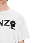 Kenzo T-Shirt Bold Logo White
