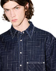 Kenzo Shirt Weave Denim Blue 2.0-AL Capone Premium