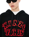 Kenzo Sweater Hooded Knit Black