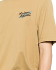 Maison Kitsune T-Shirt Falling Leaves Chesnut