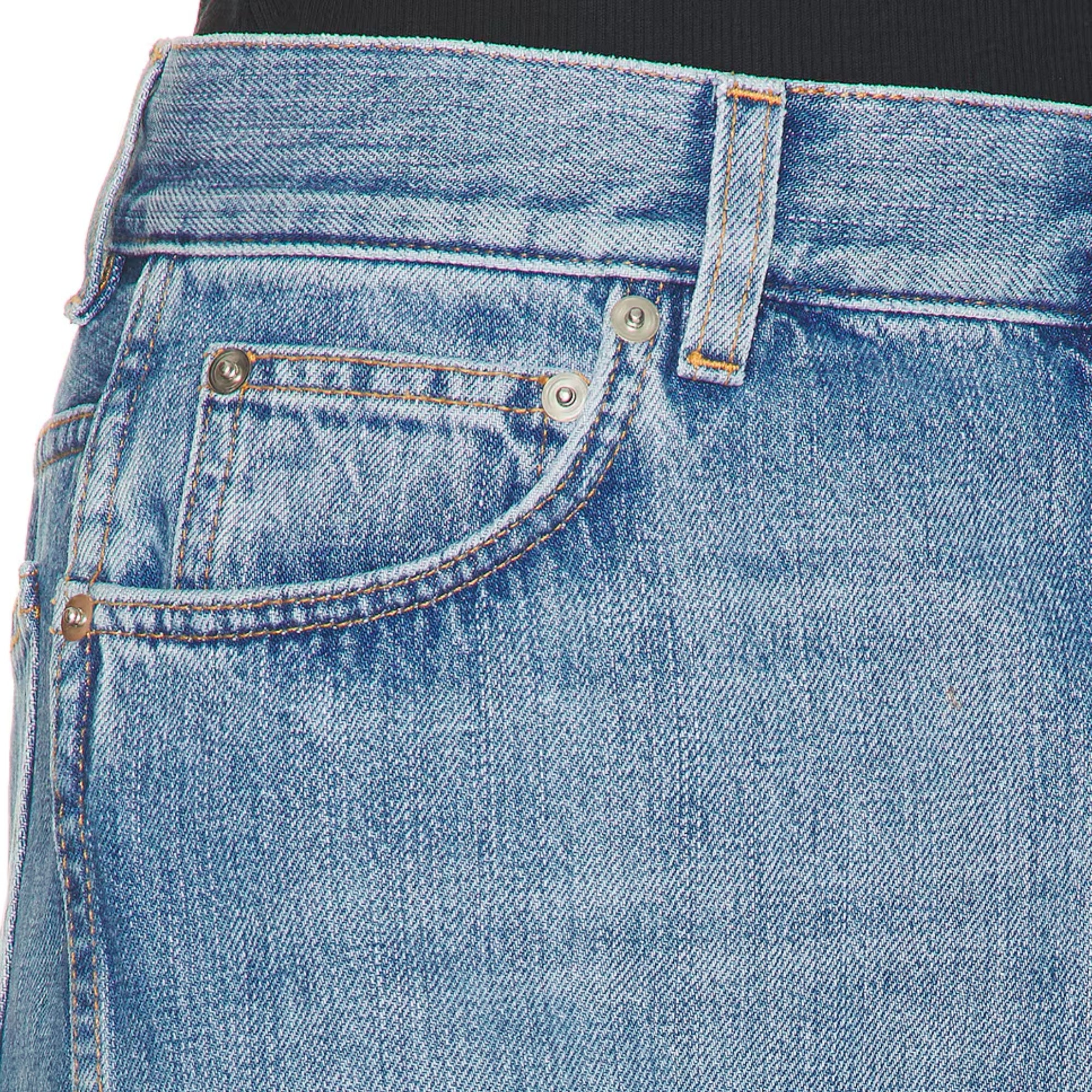 Givenchy Skirt Denim Medium Blue-AL Capone Premium