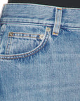 Givenchy Skirt Denim Medium Blue
