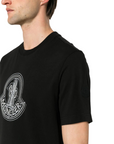 Moncler T-Shirt Centre Logo Black-AL Capone Premium