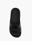 Moncler Slides MSCL2 Altive Logo Black