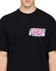 Jw Anderson T-Shirt Lace Chest Trim Black-AL Capone Premium
