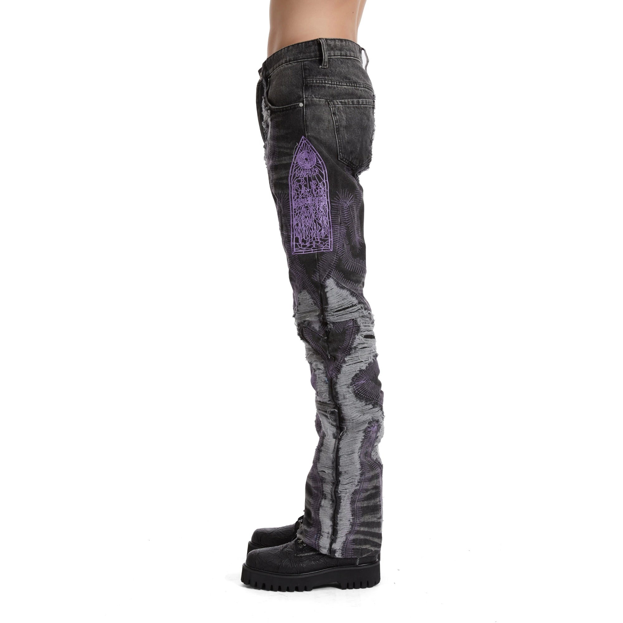 Who Decides War Jeans Techno Denim Coal-AL Capone Premium