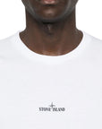 Stone Island T-Shirt Logo White-AL Capone Premium