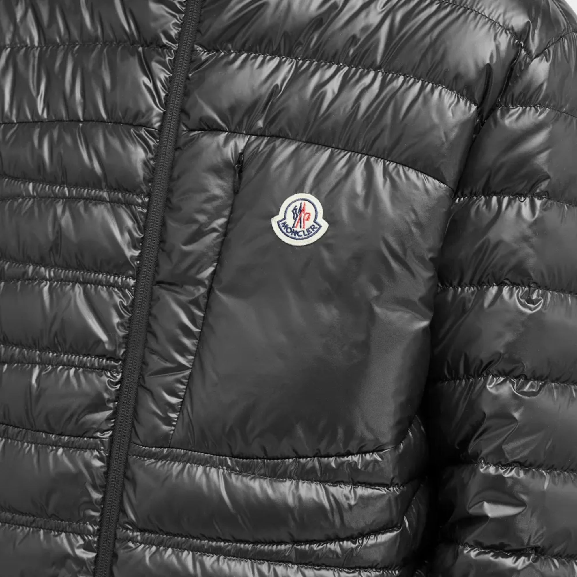 Moncler Jacket Leveche Puffer Logo Black-AL Capone Premium