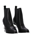 Karl Lagerfeld Boot Heel Ikon Zip Gore Black