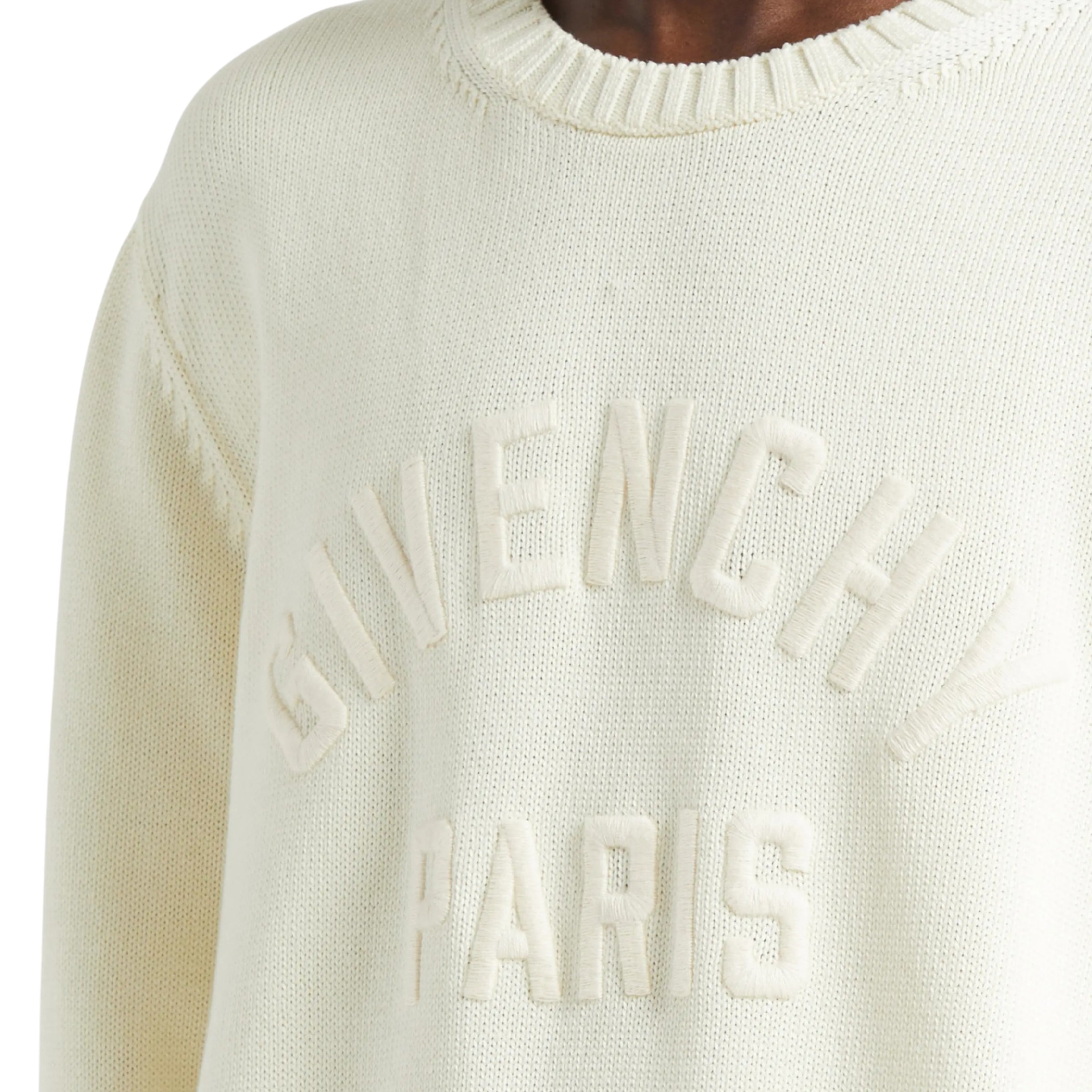 Givenchy Sweater Logo Ecru – AL Capone Premium