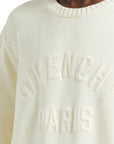 Givenchy Sweater Logo Ecru