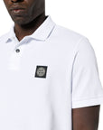 Stone Island Golfer Logo White-AL Capone Premium