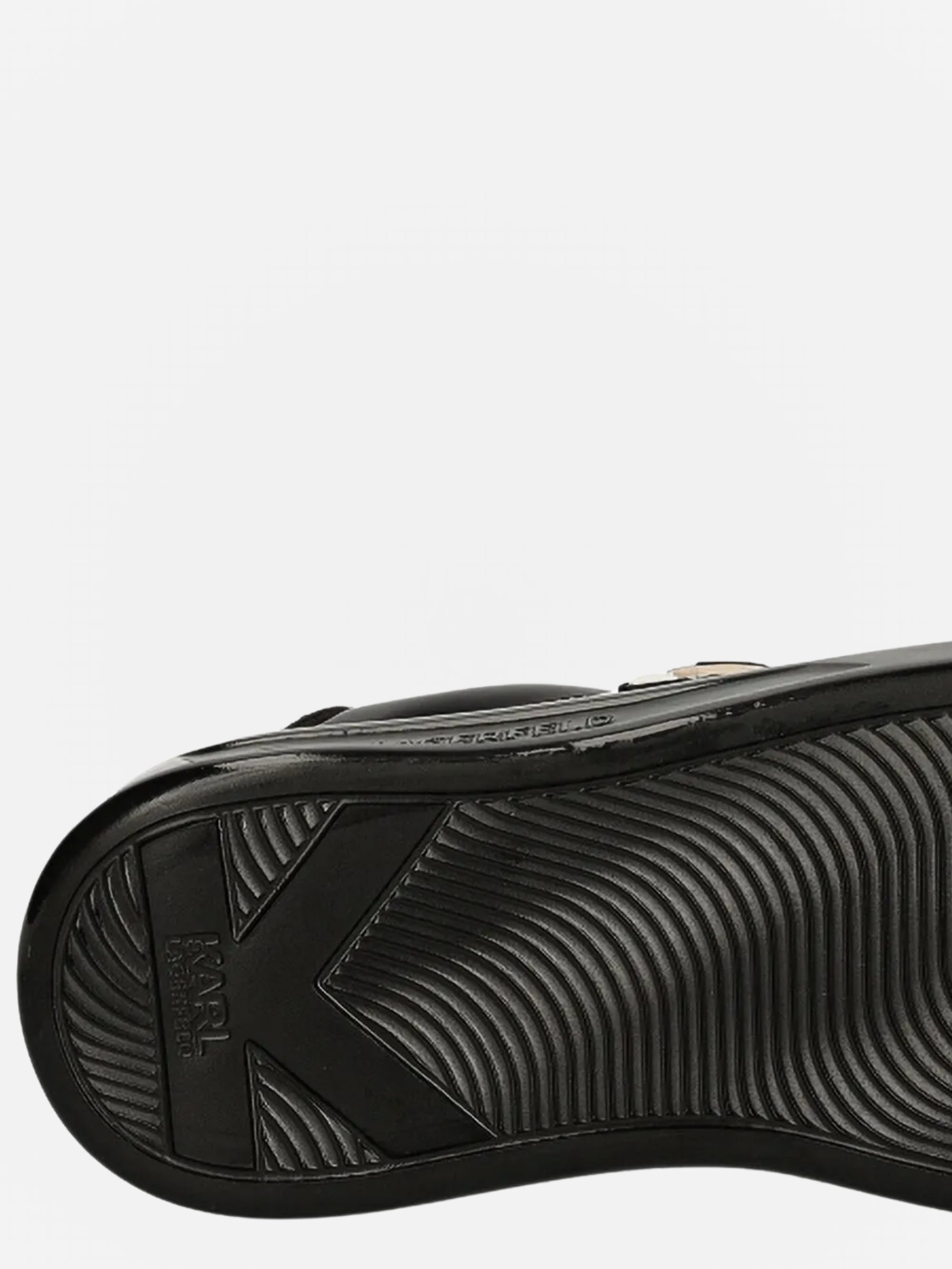 Karl Lagerfeld KL555 Sneaker Kapri NFT Lo Lace Black Leather/Mono-AL Capone Premium