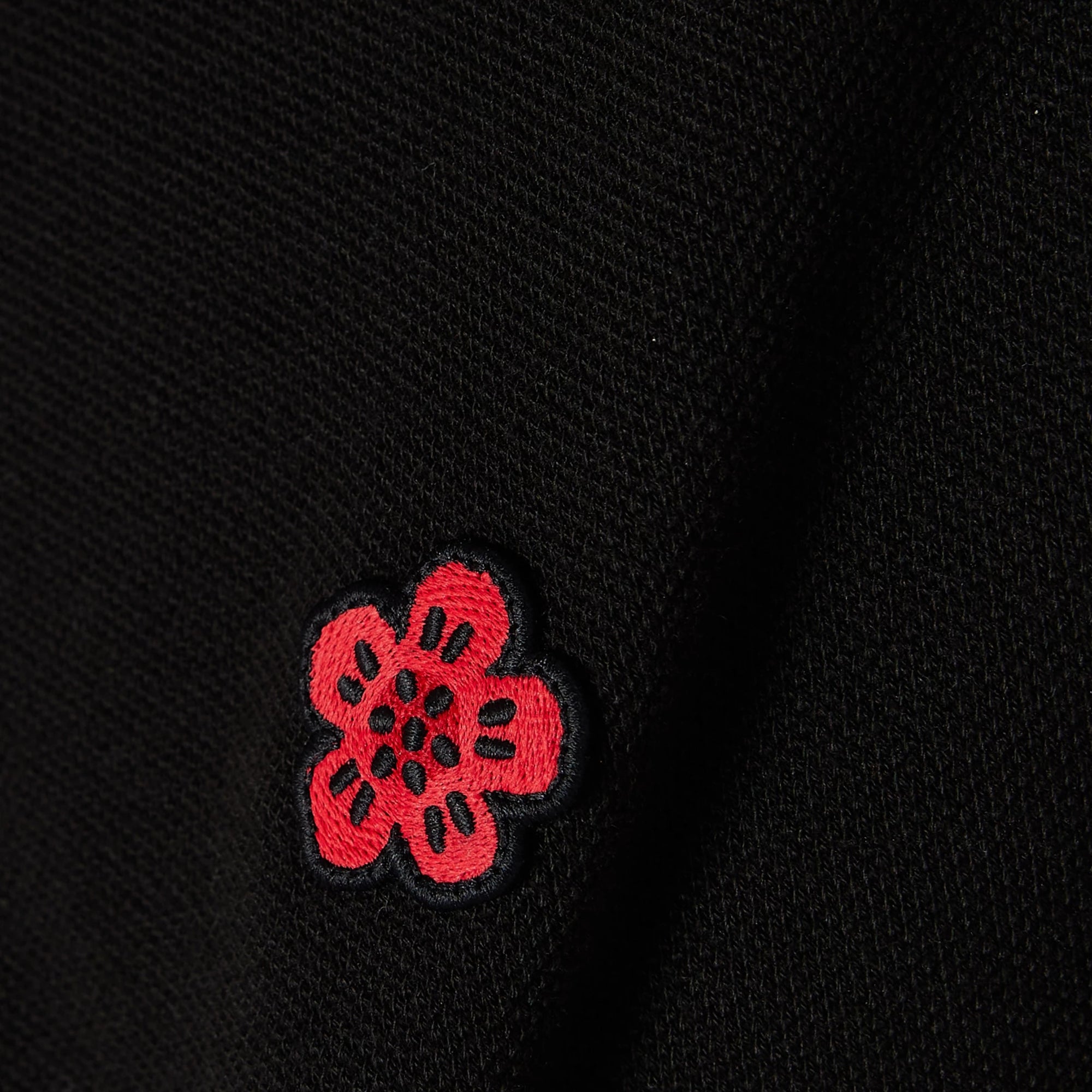 Kenzo Golfer Boke Flower Embroidered Slim Black-AL Capone Premium