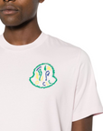 Moncler T-Shirt Logo Pink - AL Capone Premium