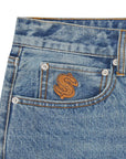 Billionaire Boys Club Astro Wide Leg Denim Pants Blue-AL Capone Premium