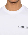 Msgm T Shirt La Vadetta White-Black
