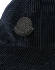 Moncler Cap Baseball Logo Black-AL Capone Premium