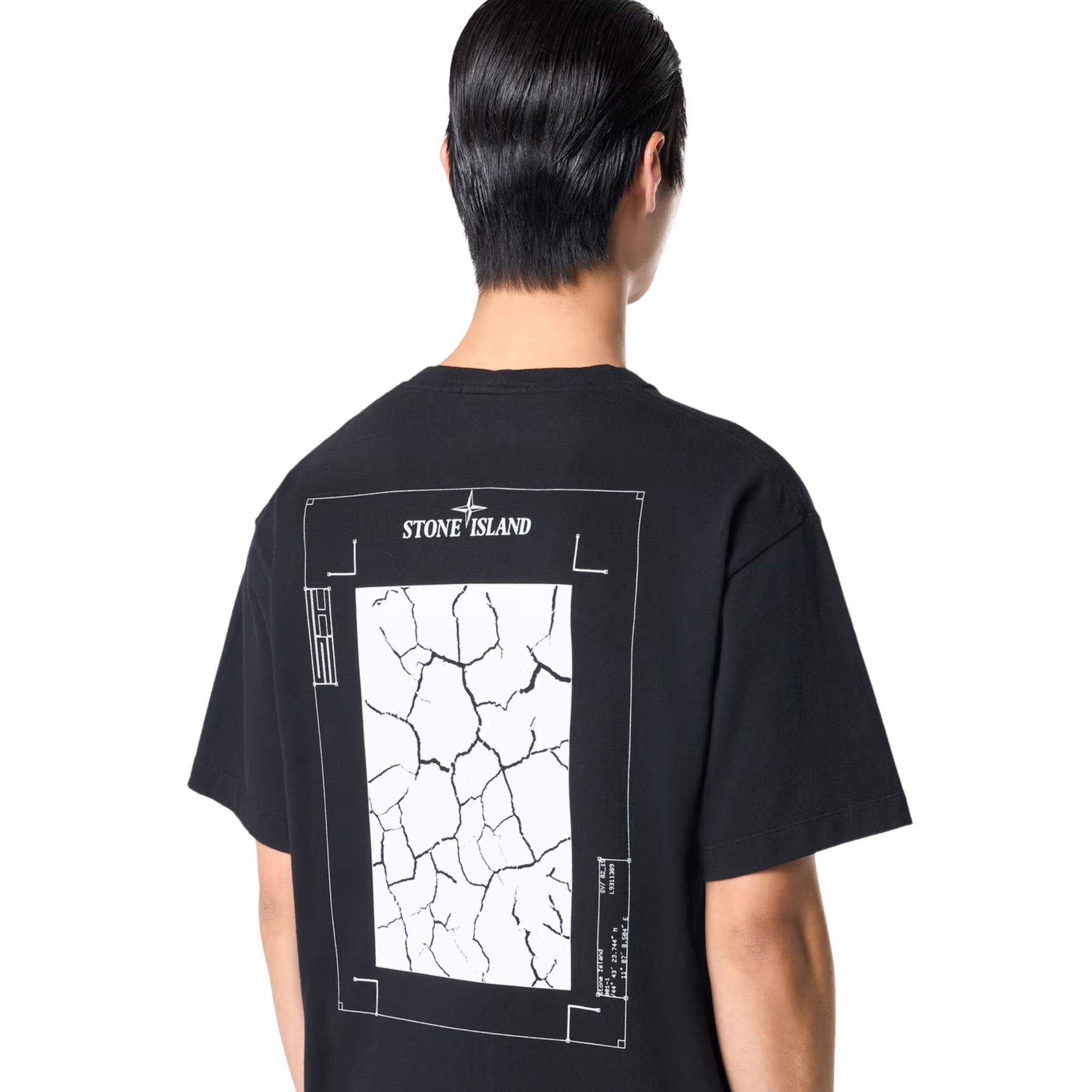 Stone Island T-Shirt Logo Black-AL Capone Premium