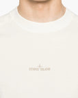 Stone Island T-Shirt Logo Cream