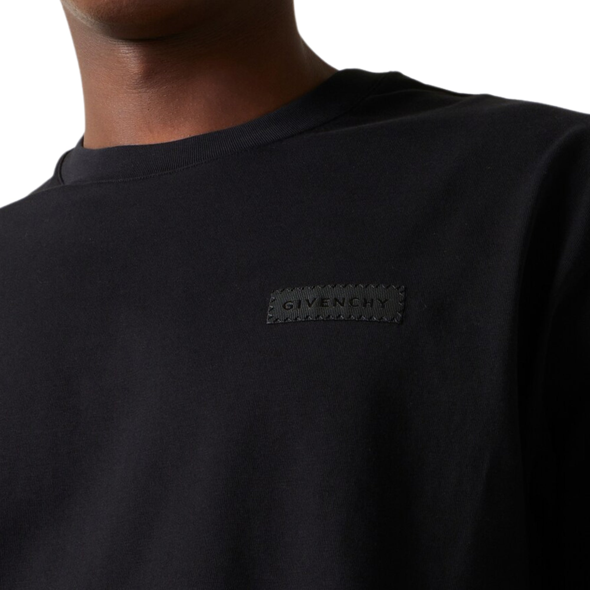 Givenchy T-Shirt Logo Black-AL Capone Premium