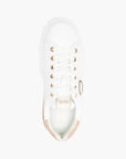 Karl Lagerfeld Sneaker KLL300 Kapri Ombre Nft Lo Lace White Lthr W/Gold