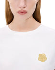 Kenzo T-Shirt Ladies Boke Flower White
