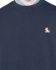 Maison Kitsune Sweater Fox Patch Navy
