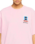 Jw Anderson T-Shirt Embroidery Window Blush-AL Capone Premium