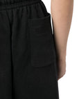 Vetements Track Pants Anarchy Logo Black-AL Capone Premium