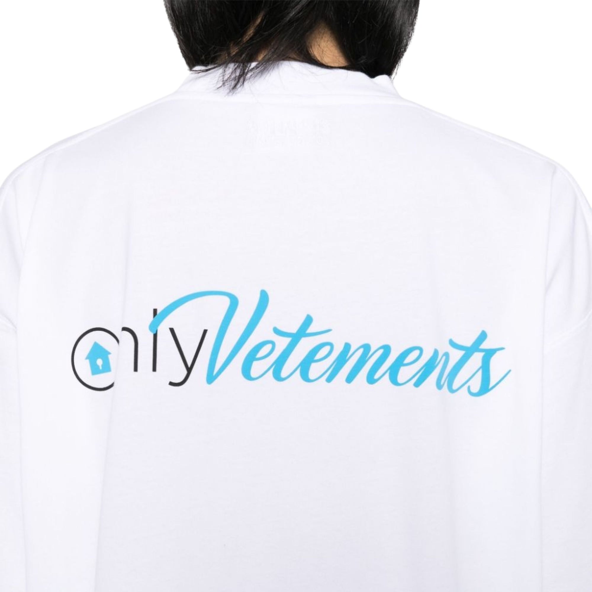 Vetements T-Shirt Only Vetements Regular White-AL Capone Premium