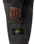 Stone Island Cargo Shorts Black