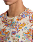 Etro T-Shirt Paisley Print Multi
