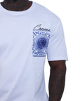 Capone T-Shirt Monaco Tiles White-AL Capone Premium