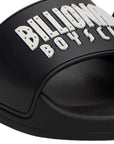 Billionaire Boys Club Straight Logo Sliders Black