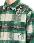 Billionaire Boys Club Heart & Mind Check Overshirt Green Check