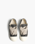 Rick Owens Sneakers RO13 Jumbolace Low Woven Gravel/Milk