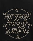 Drole De Monsieur Sweater Slogan Black