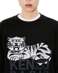 Kenzo Sweater Tiger Logo Embro Black