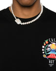 Casablanca T-Shirt Way Mountain Black