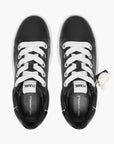 Karl Lagerfeld Sneaker KLL303 Kapri Konstellation Lo Black Lthr W/Silver
