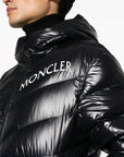 Moncler Jacket Shama Hooded Logo Black-AL Capone Premium