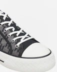 Karl Lagerfeld KL560 Sneaker KAMPUS MAX Monogram Lo Lace Black/Grey-AL Capone Premium