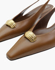 Zanotti Flats ZF1 Tan
