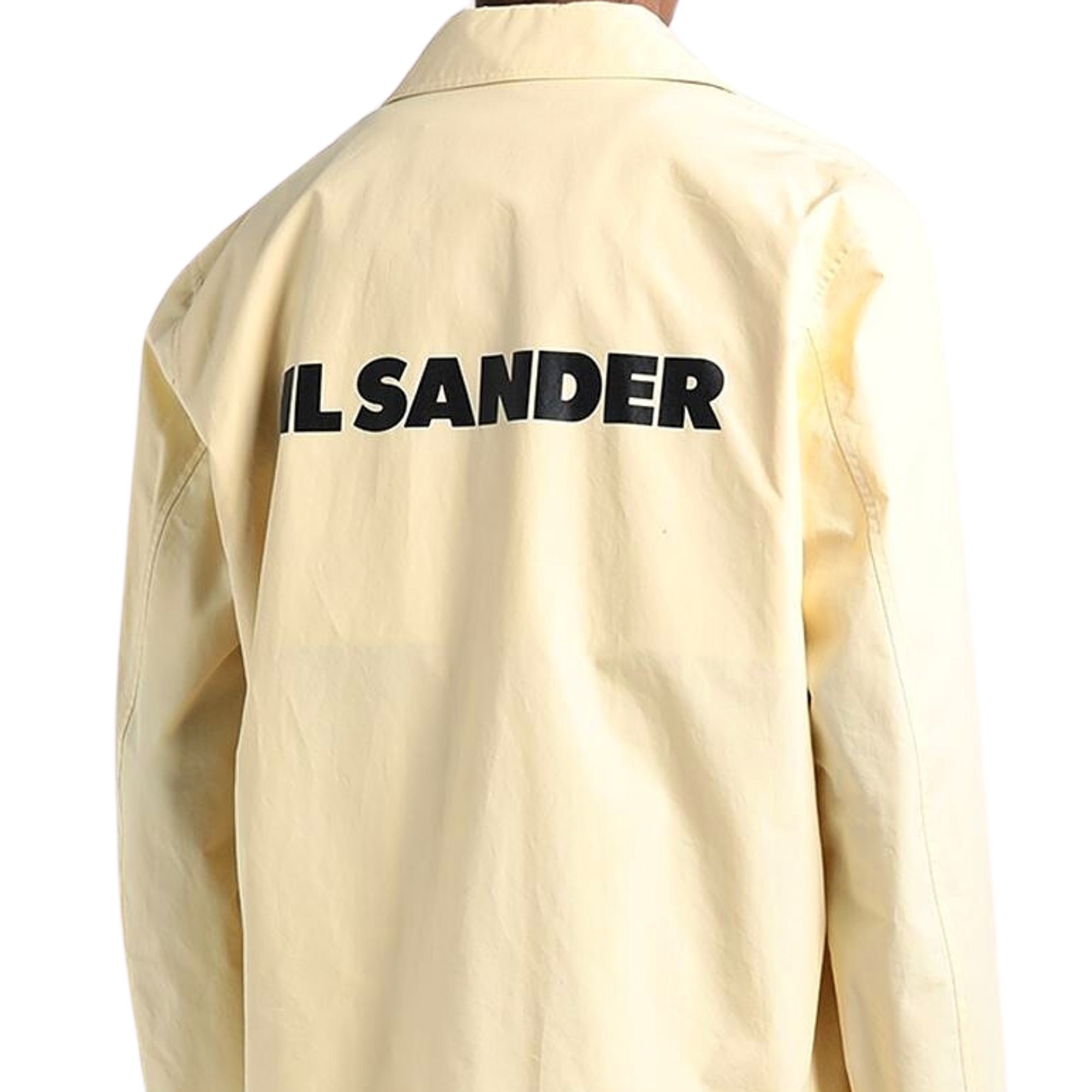 Jil Sander Jacket Button Down Cream-AL Capone Premium