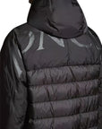 Moncler Jacket Gloas Hooded Logo Black-AL Capone Premium