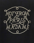 Drole De Monsieur T-Shirt Slogan Black