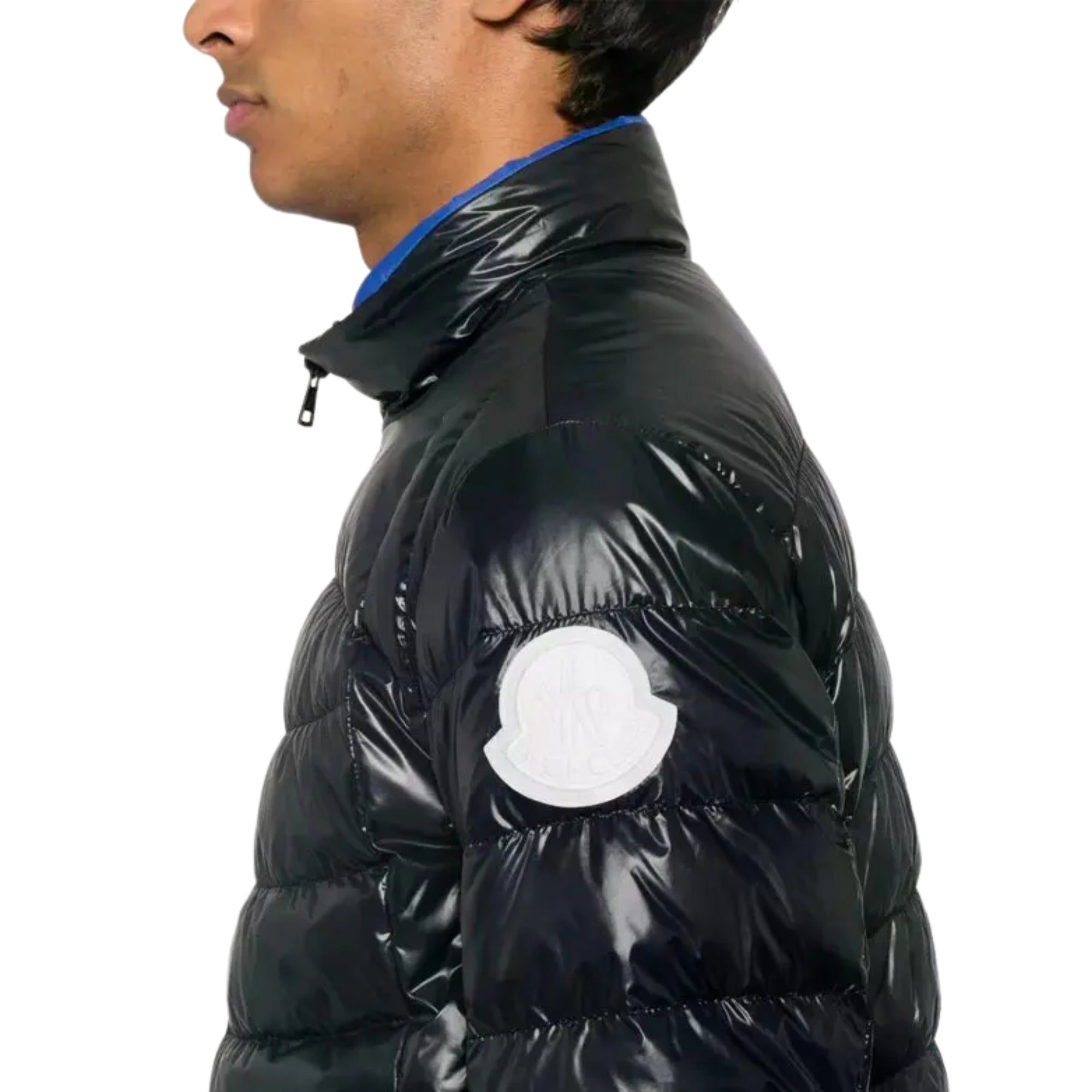 Moncler Jazket Zip Up Black-Blue-AL Capone Premium