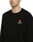 Kenzo Sweater Boke Flower Crest Black