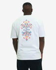Capone T-Shirt Upside Down Double Floral White